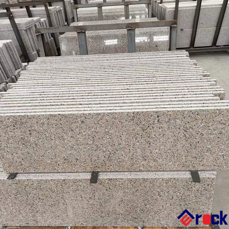 Low Price Polished Finish China Rosa Porino Granite for Stair Steps and Floor Tiles