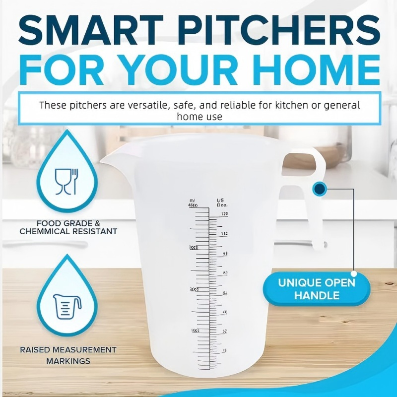 Мерный кувшин 500 мл для жидкостей и химикатов