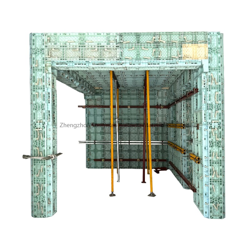Robust Plastic Formwork for Concrete Ideal for Construction Projects