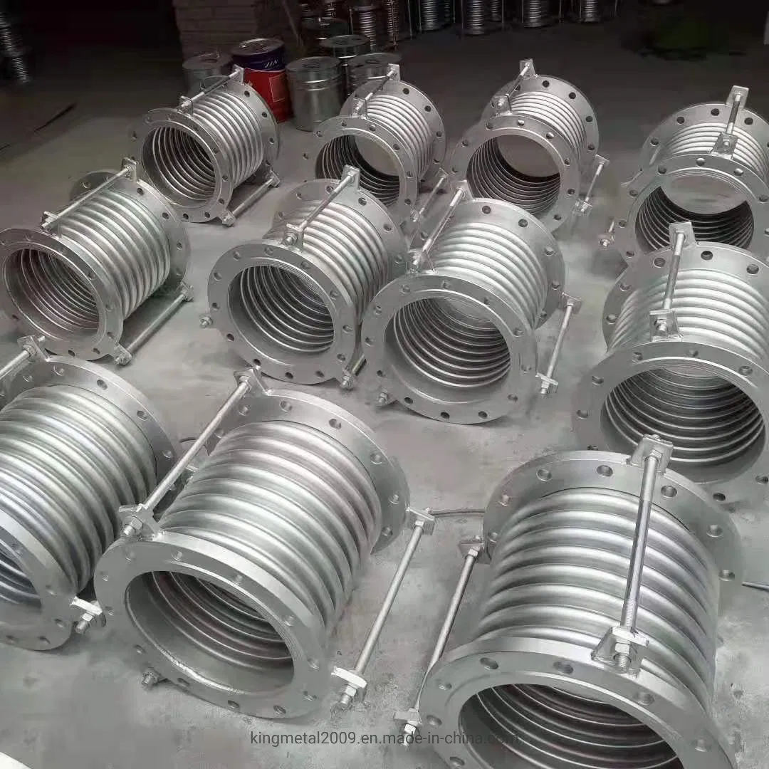 SS304 SS316L Ss321 Stainless Steel Metal Bellow Expansion Joint