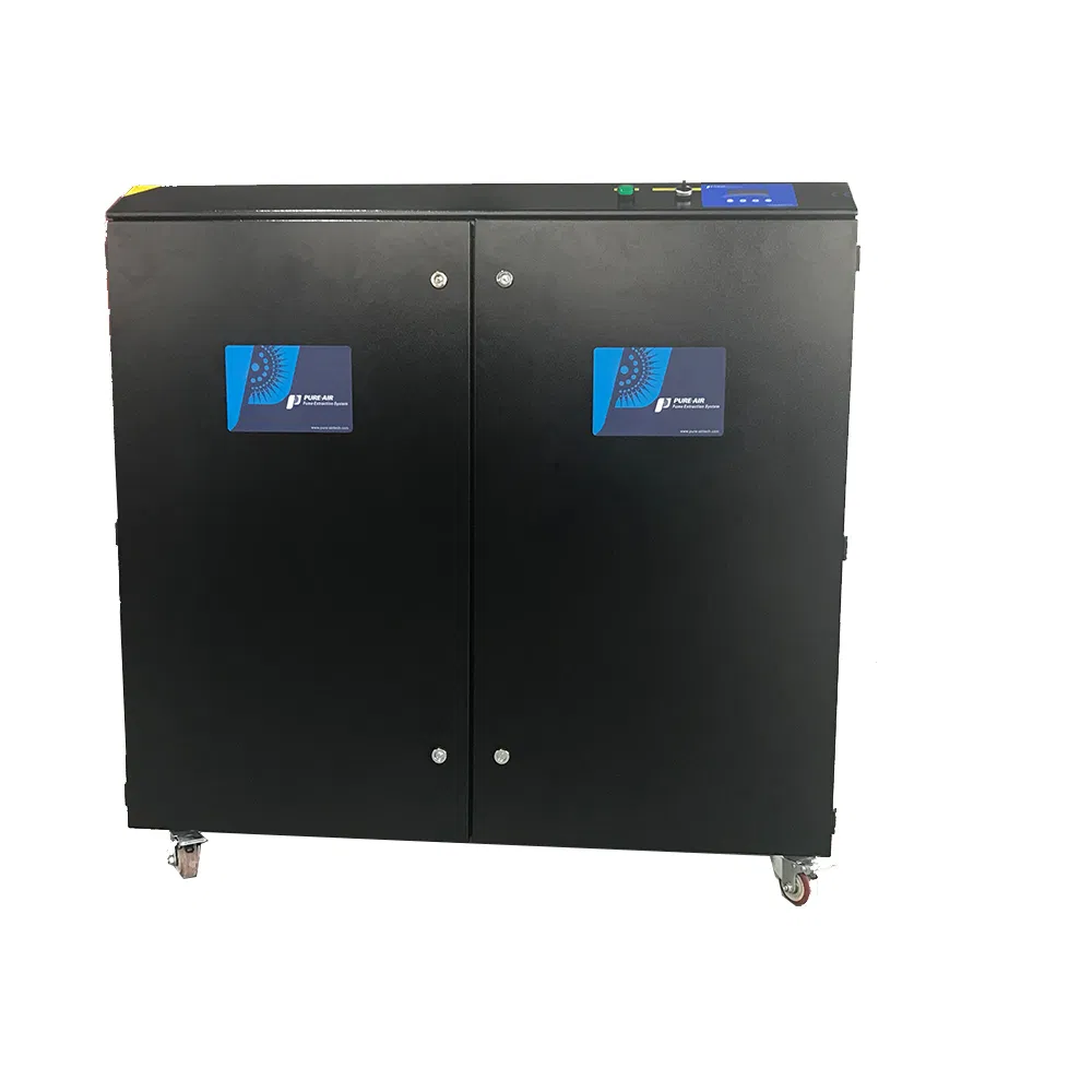 PURE-AIR Exclusive Patent PA-3000TS-LT-IQ Strong Suction Laser Fume Extractor with H13 PTFE Filter Cartridge especially for sticky dust filtration