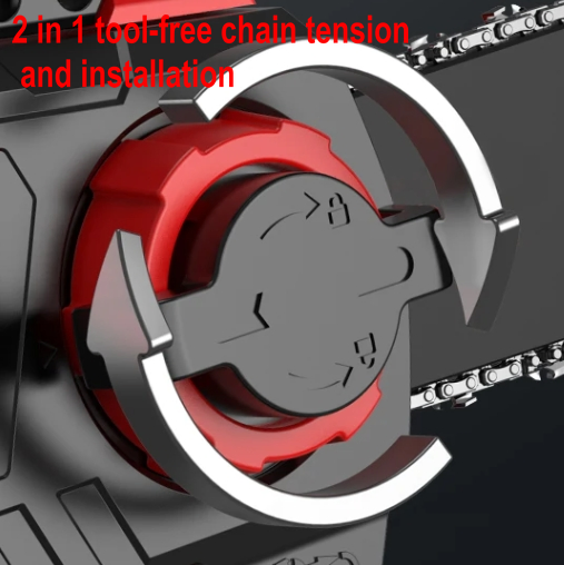 12inch Lithium Battery Cordless Chain Saw Top Handle Chainsaw with Electric Brake Auto Oiling LCD Display Chainsaw Wood Cutting