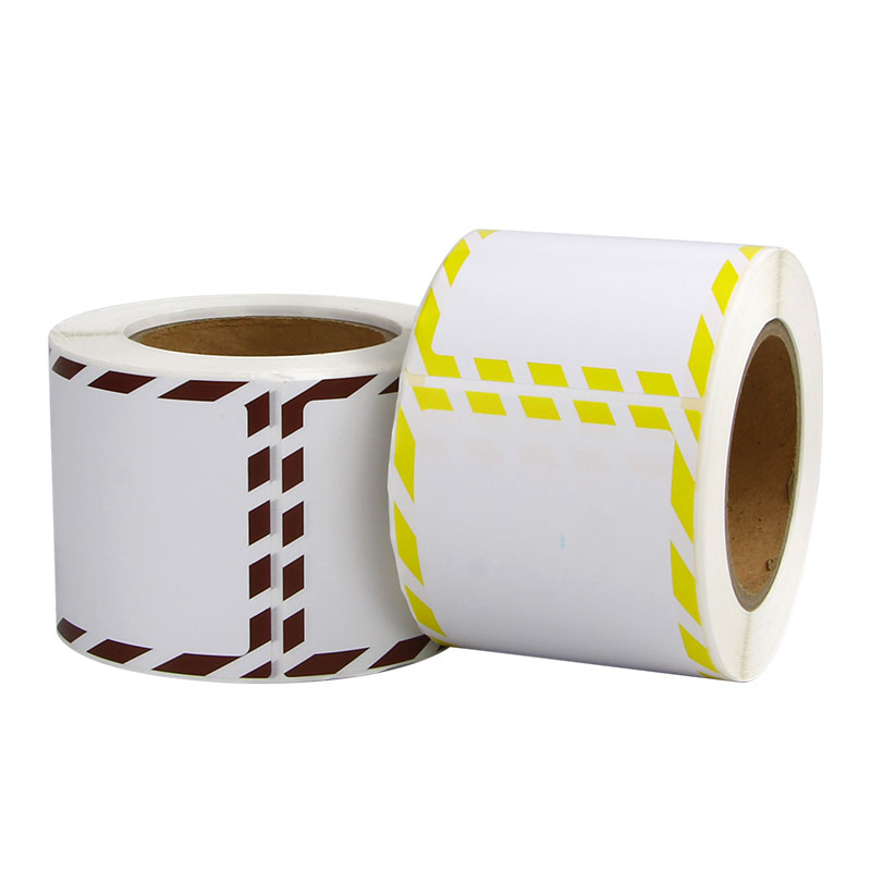 Package Colorful Printing Barcode Blank Sticker Label Thermal Paper Roll Label
