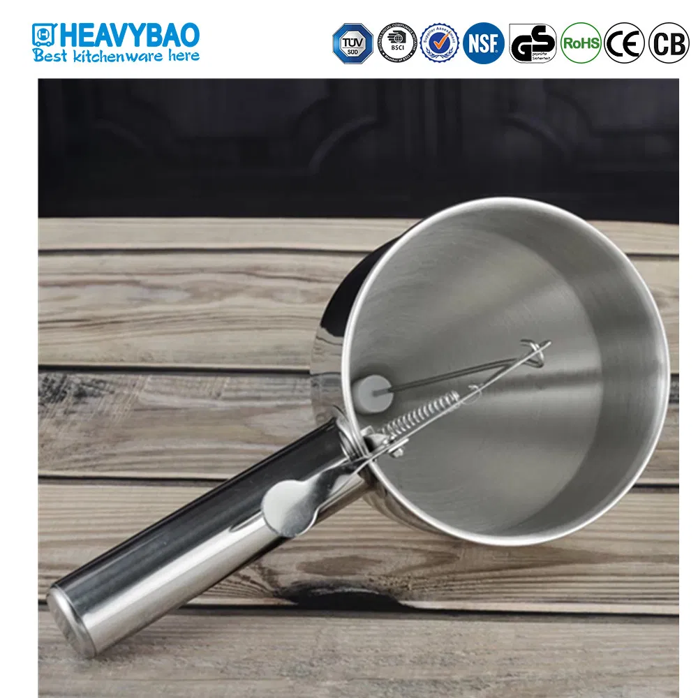 Heavybao Stainless Steel Baking Pancake Batter Dispenser, Takoyaki Batter Dispenser