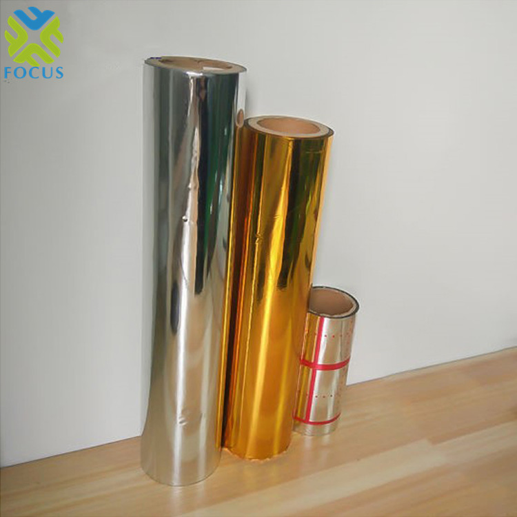 Pet/MPET/PE Printed Rolls Packaging Film for Form Fill Seal Machine