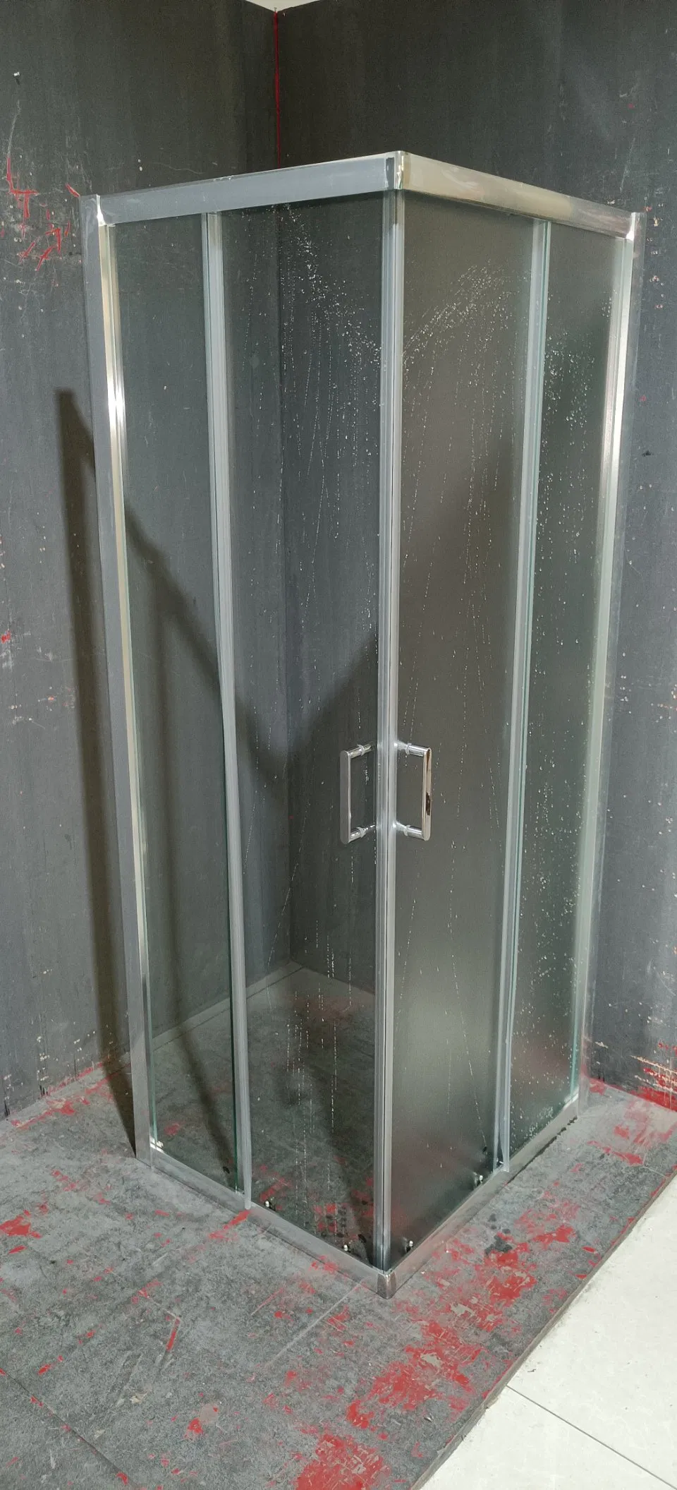 Customizable Shower Room with Sliding Door for Hotel and Apartment Use