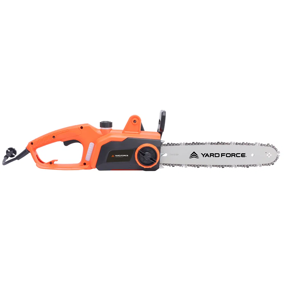 Yard Force 1800W Electric Chainsaw for Hardwood, Storm Cleanup - Es U35