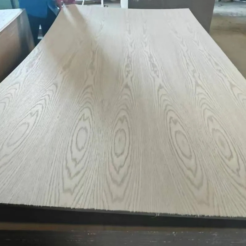 MDF Board Red Oak Veneer Furniture Grade Double Face Melamine MDF Supplier
