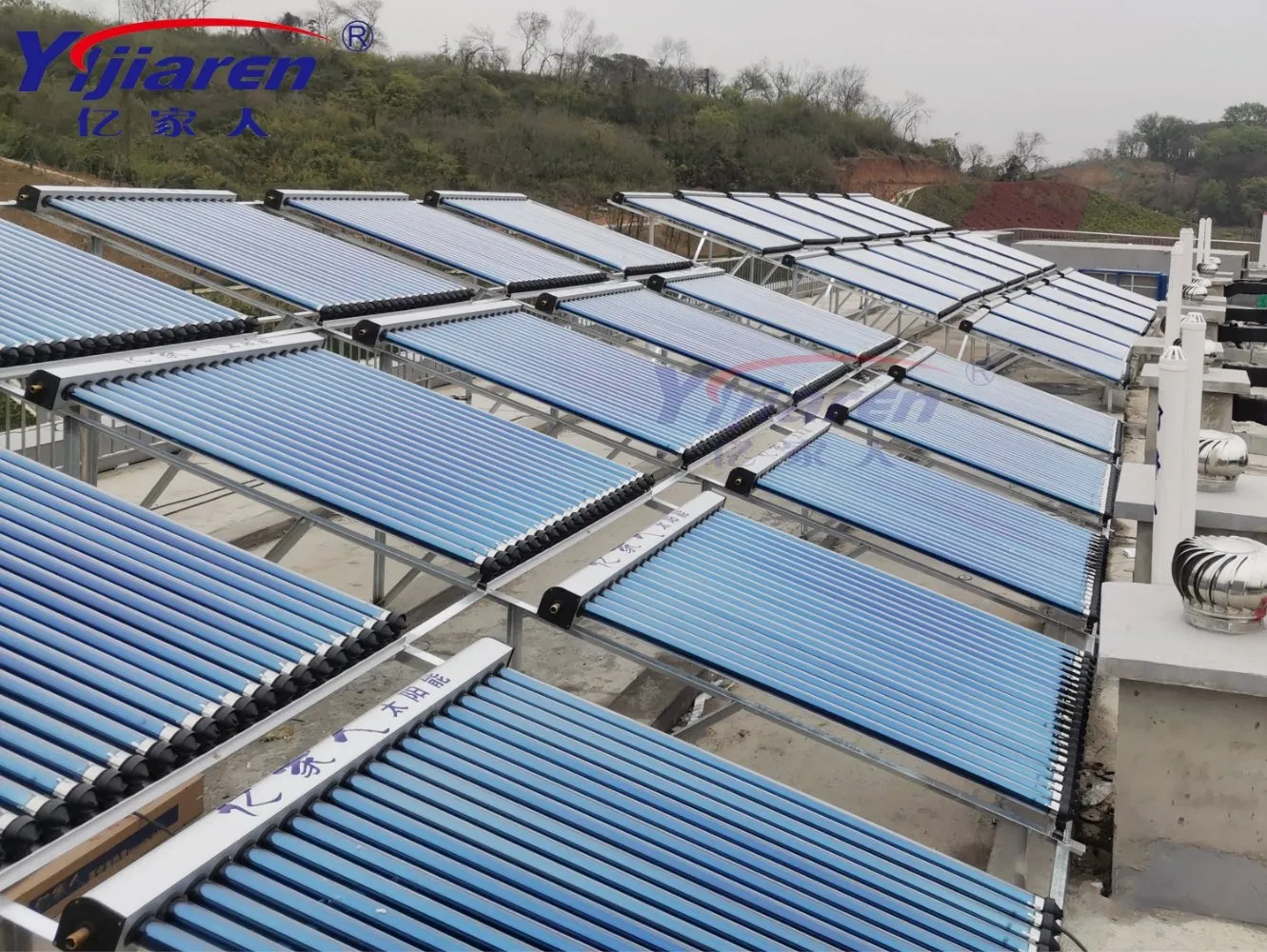 Солнечный водонагреватель под давлением 25 трубок