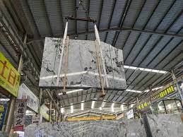 Wholesale Natural Stone Marble Slabs Panda Grey Color Marble for Kitchen Countertop/Bathroom/Floor Tile