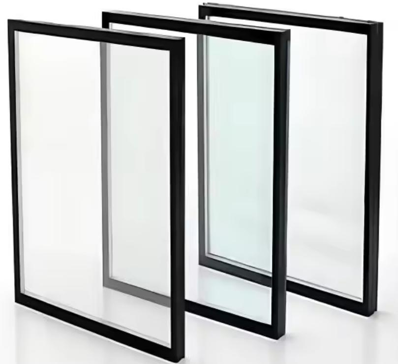 Customizable Soundproof Window Double Glass Panels Tempered Aluminum Insulating Glass