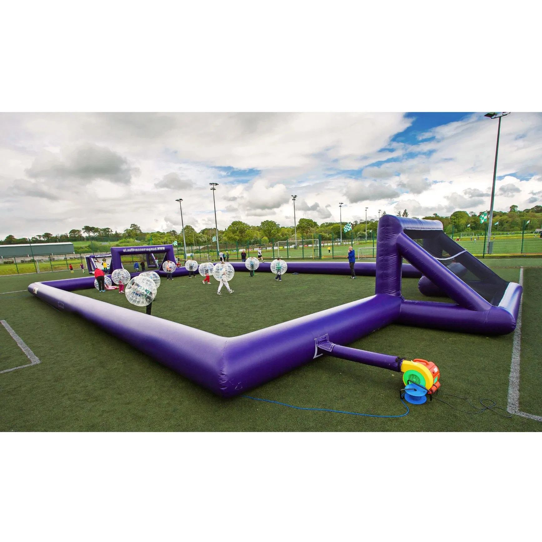 Boyi Commercial Inflatable Football Arena Inflatable Bubble Soccer Field