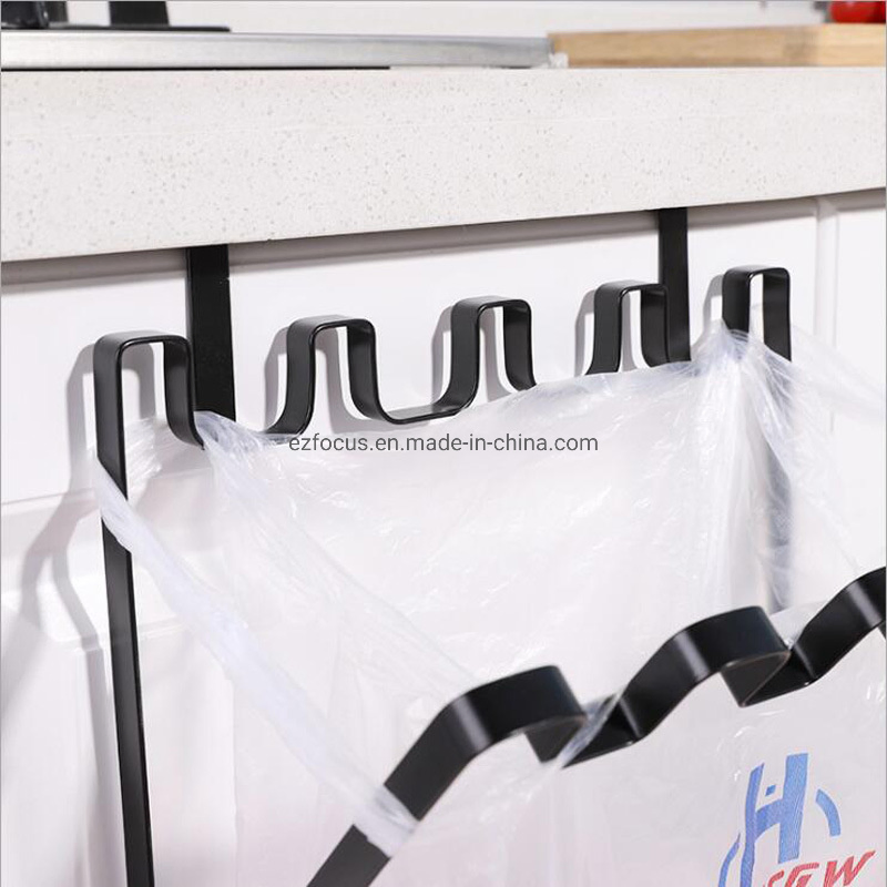 Hanging Organizer Over The Cabinet Door Trash Can Portable Trash Bag Holder Bin Rack Kitchen Cupboard Bl12181