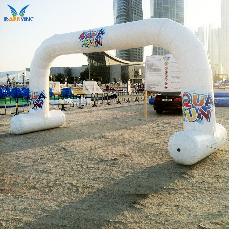 Customized Print Inflatable Arch for Race Events Sports Advertising Promotion Outdoor