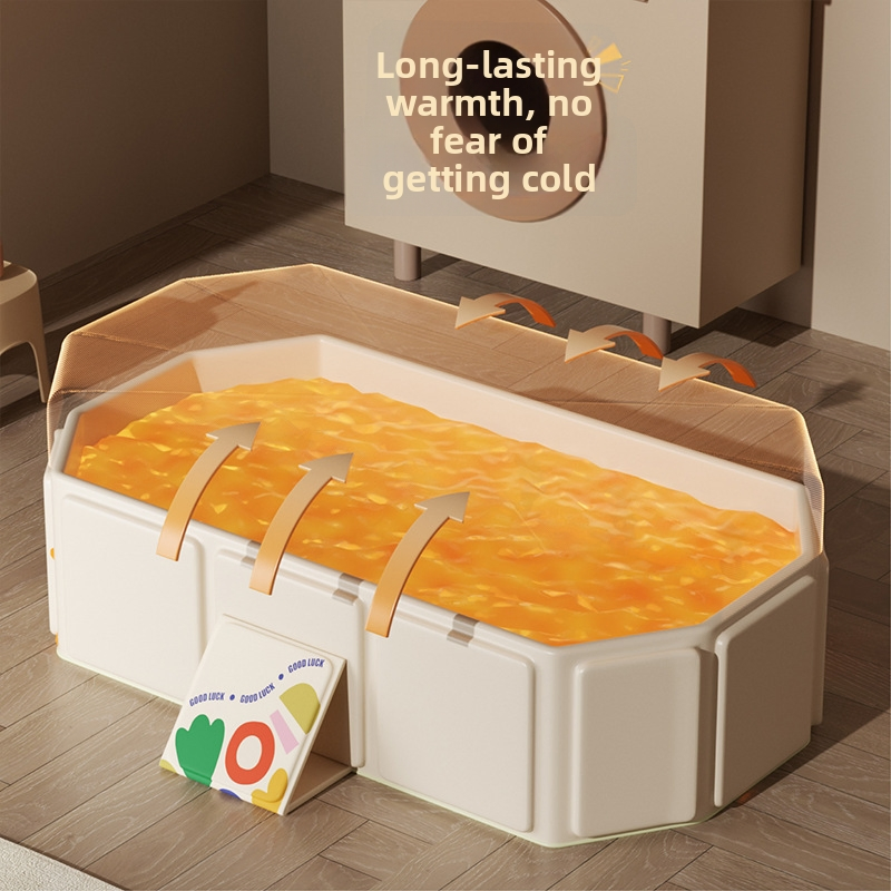 Складная детская ванночка с игрушками, большая