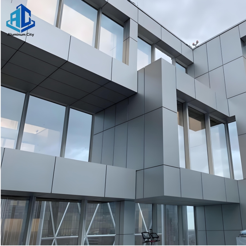 Fr A2 Fireproof High Glossy Aluminum Composite Panel for Exterior Wall Cladding (3mm 4mm 5mm Thick)