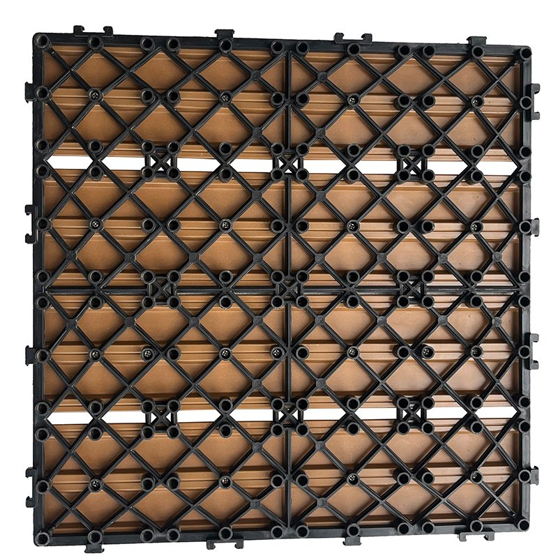 Плитка для террасы WPC, пластиковая древесина