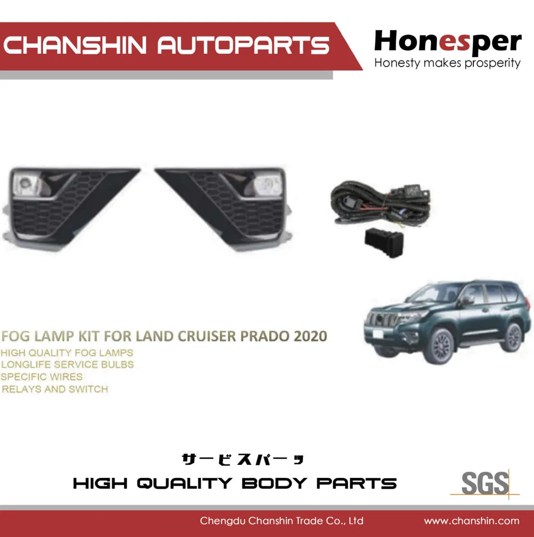 Противотуманные фары для Toyota Land Cruiser Prado 2020