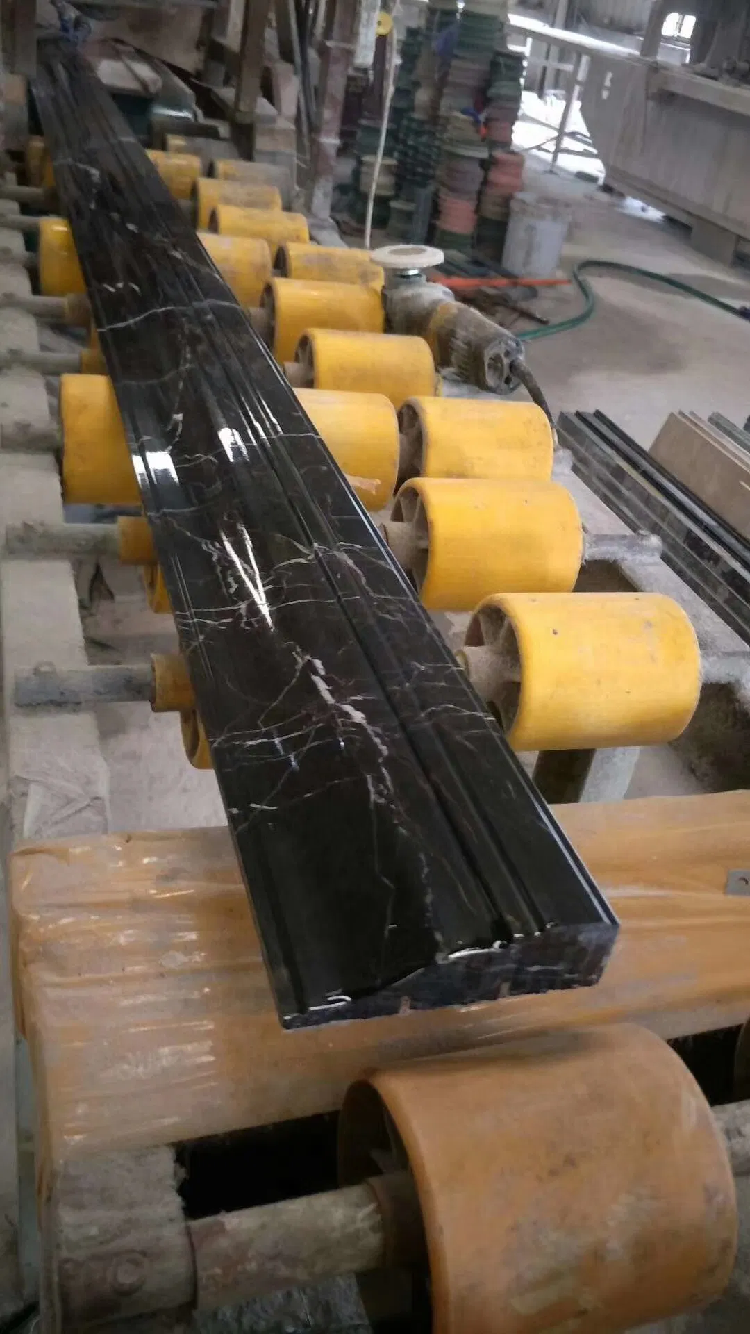 Natural Brown Tini Marble Moulding for Interior Wall Door Decoration