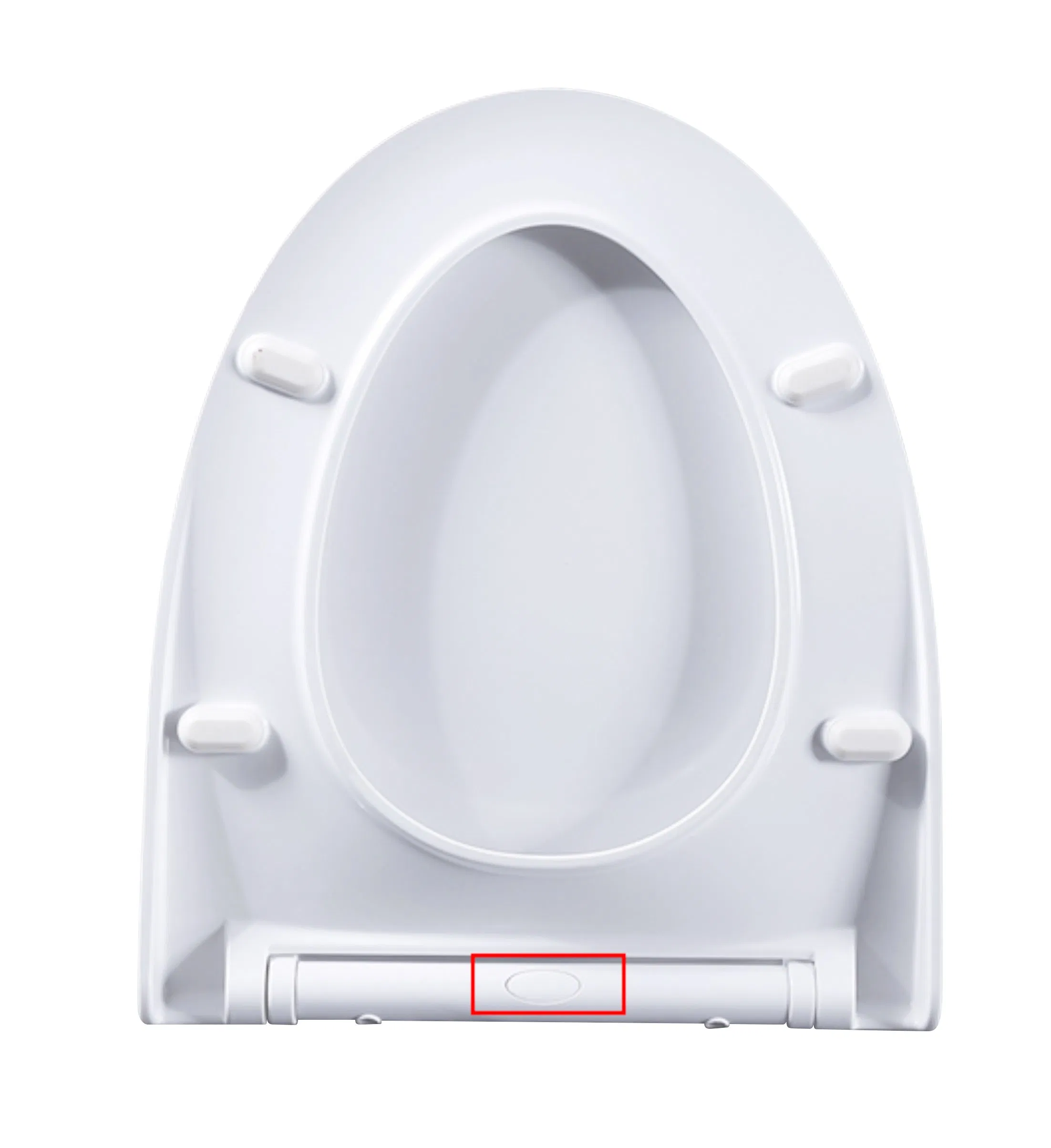 Factory Direct Sale Bathroom Sanitary Ware UF Plastic Slow Close Toilet Seat Cover
