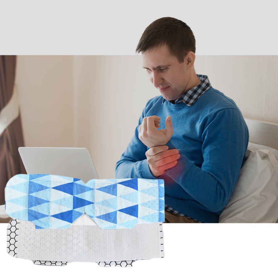 Adjustable Warmth Wrist Strap for Cold Weather Relief