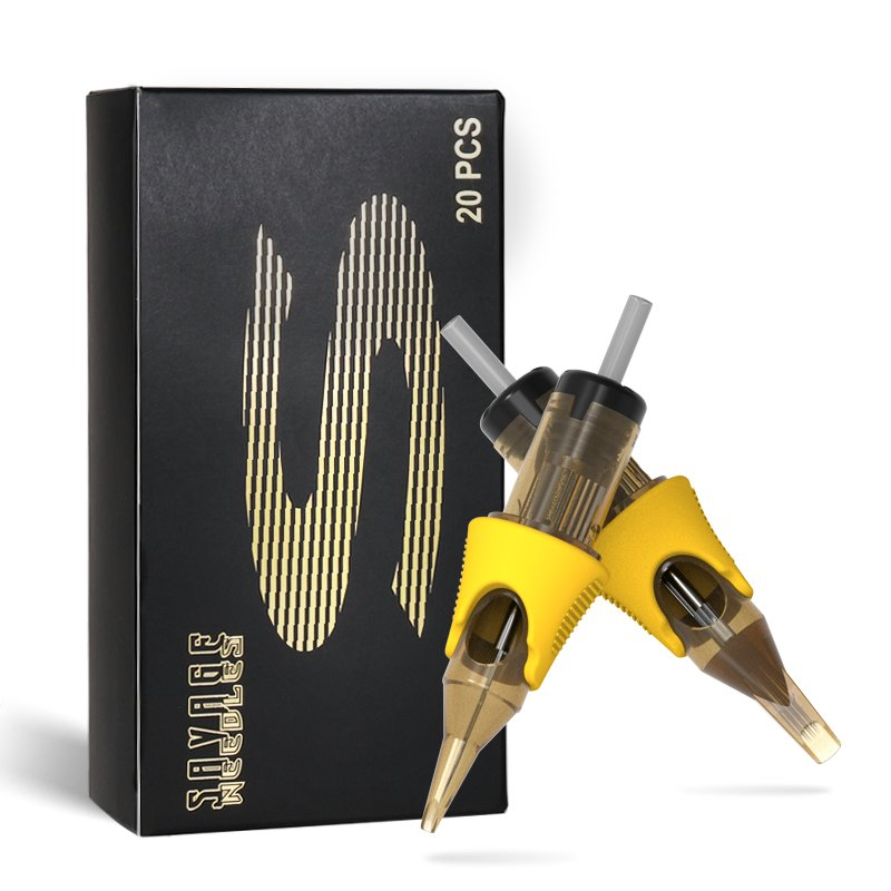Round Liner Tattoo Needle Factory Professional Premium 20PCS Disposable Tattoo Needle Cartridges