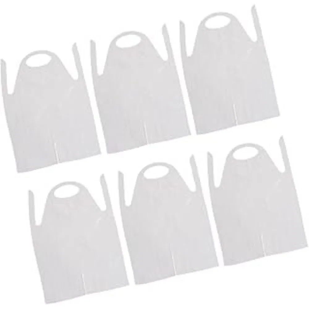 12PCS Disposable Cooking Apron Waterproof with Customizable Size Options
