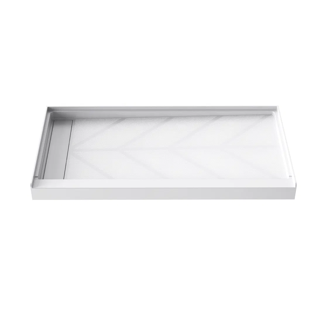 High-Quality SMC FRP Easy-Install Anti-Slip Sturdy Bathroom Shower Base Tray