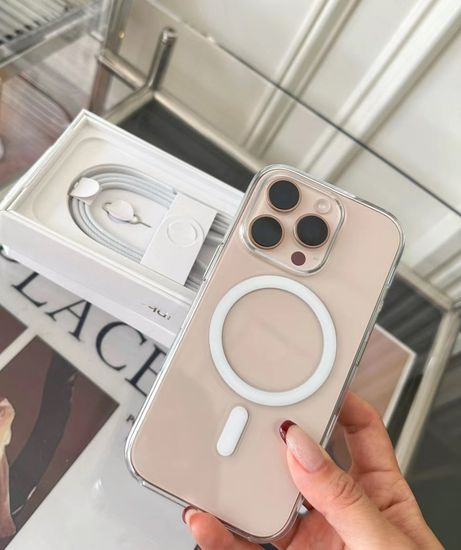 Transparency Clear Magsafe Animation Phone Case