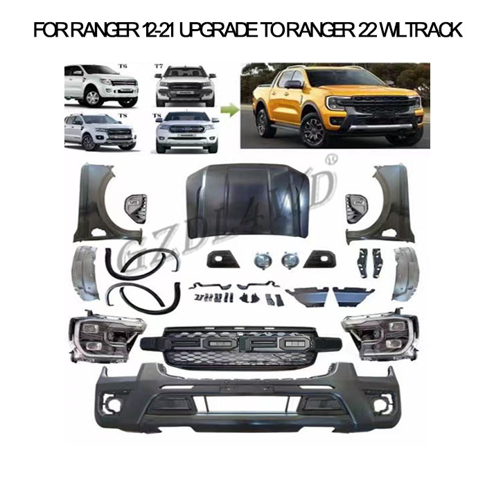 Conversion Kits for Ford Ranger T6/T7/T8 to T9 Wildtrak Style