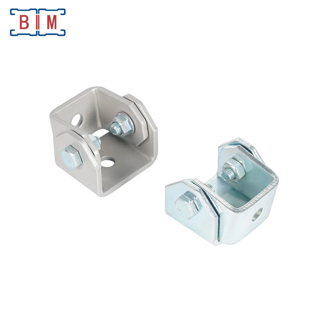 Unistrut Galvanized/Powder Coated U Bracket Welded Hinge Gate Channel Fitting