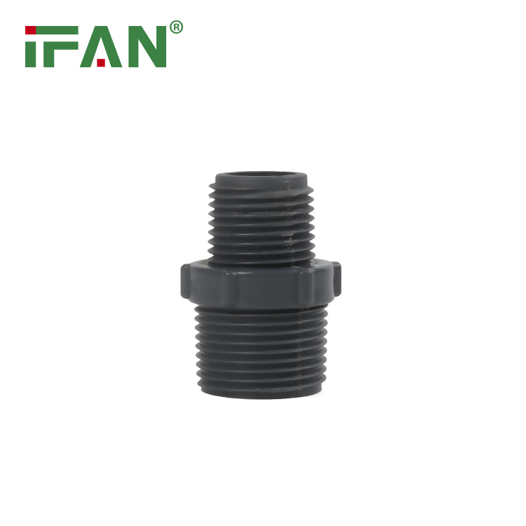 Ifan Factory Supply 4 Inch PVC Pipe Fittings 1 Inch NPT to PVC Pipe Fitting