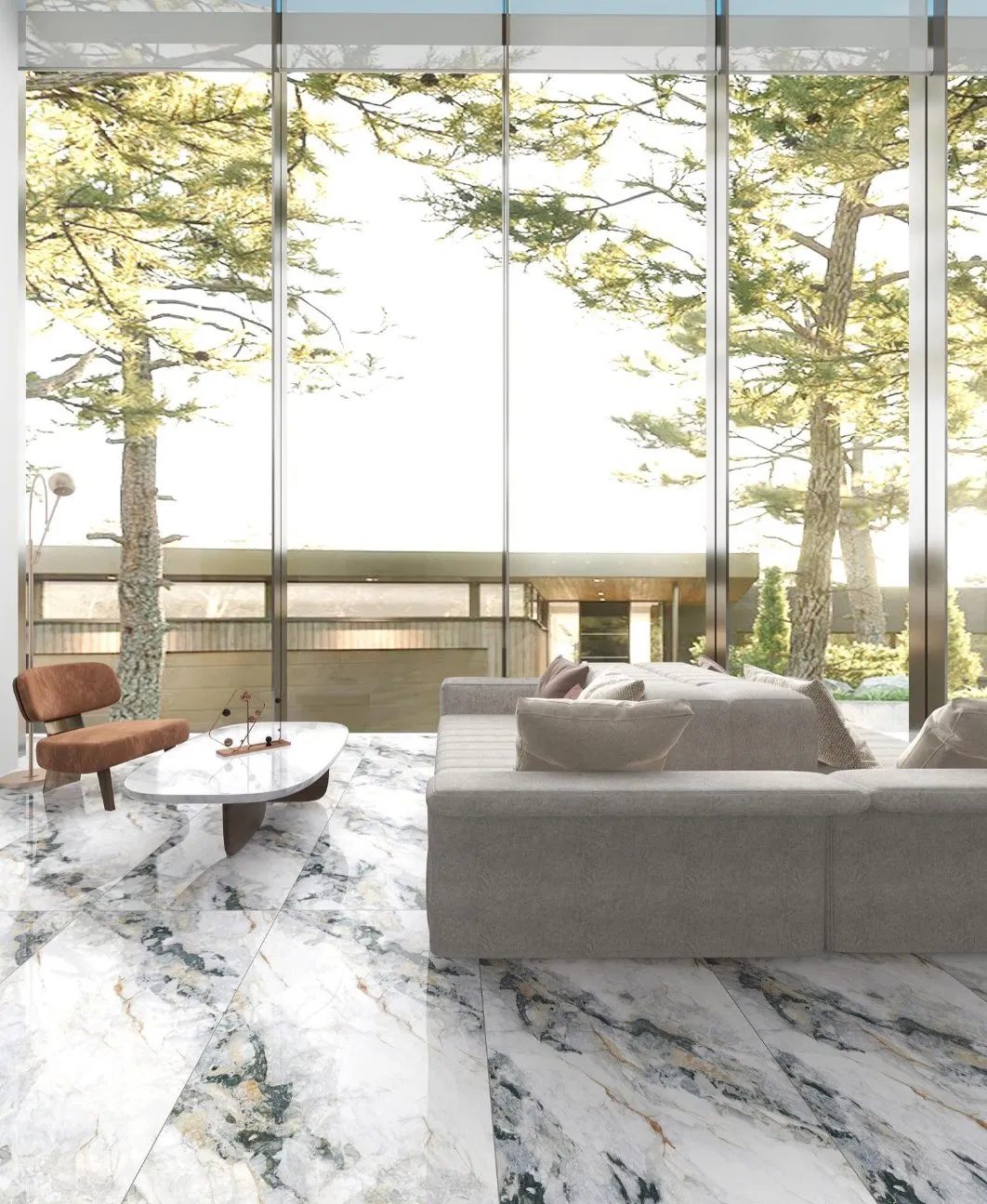 Керамогранитная плитка 600x1200 мм Оникс