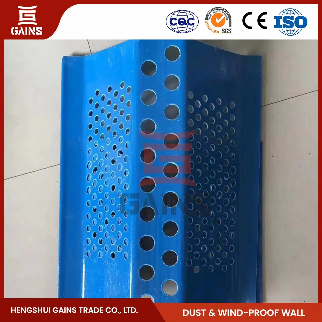 Gains High Quality FRP Wind Dust Proof Wall Fabricators Wind Dust Controlling Wall/Screen China Wind Dust Controlling Wall/Screen/Fence