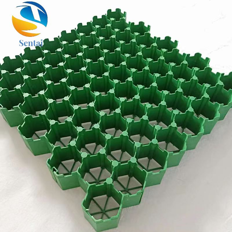Grass Planting Grid Manufacturer Produces 70mm High Lawn Grids for Garage Fire Fighting and Climbing Surfaces, and 70mm High Lawn Grids