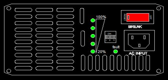 Yassion 12V 10A Factory Direct Sale Battery Charger Mobile Charger with USB