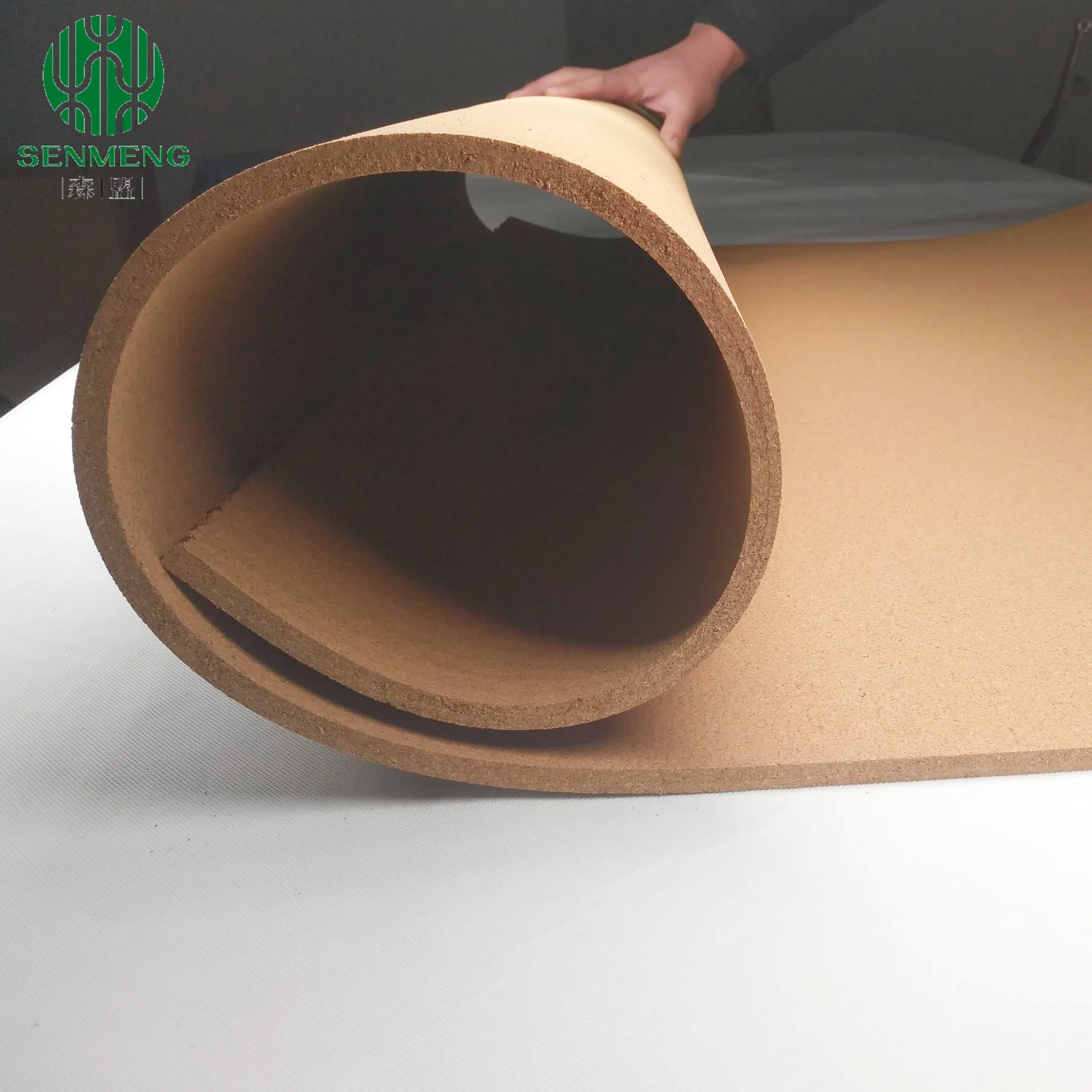 Eco-Friendly Decorative Acoustic Cork Roll for Wall/Floor - Custom Thickness 0.8-12mm