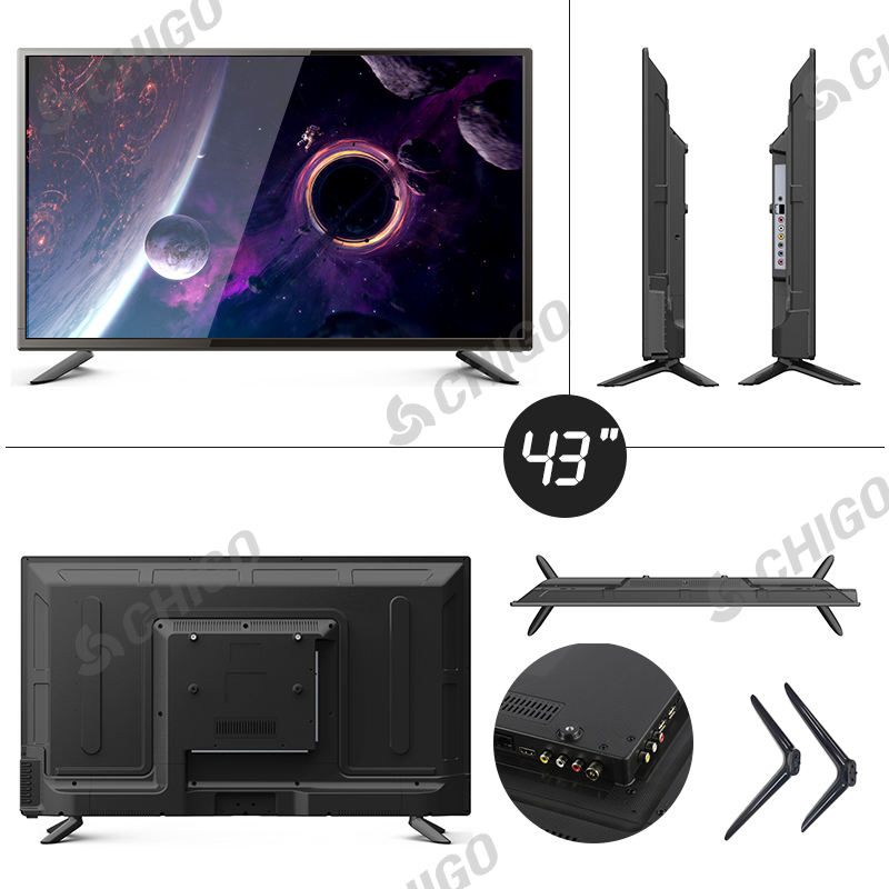 2025 New 43 50 55 65 75 85 100 Inch Android/Google/Webos System Customization 4K8K LCD LED TV China Factory Cheap Flat Screen Television Hdr OLED Smart TV
