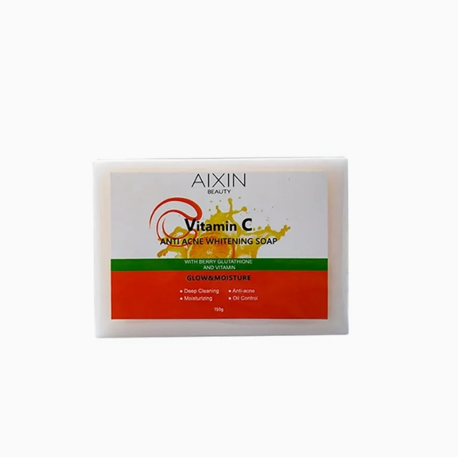 Beauty Cosmetics Skin Care Deep Cleansing Moisturizing Vitamin C Whitening Soap