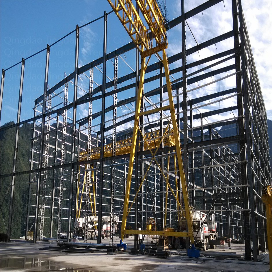 Industrial Prefab Fast Steel Frame Metal Material Warehouse Company High Quality Pre Engineered Steel Buildings Structure Aircraft Hangar Modular Construction