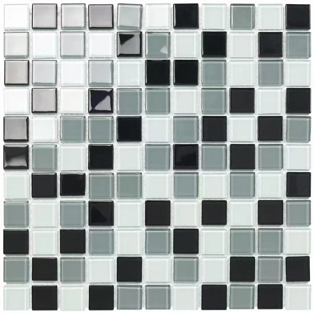 Old Design Blue Color Swimming Pool Glass Mosaic