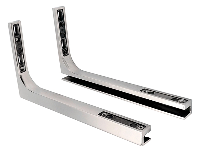 Modern Frameless Glass Shower Room Connector L Bracket
