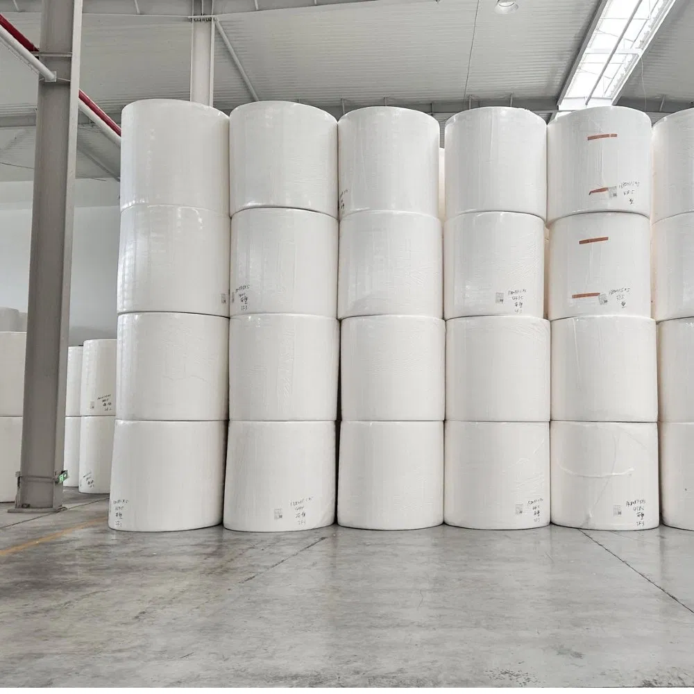 100% Virgin Wood Pulp Premium Tissue Jumbo Roll Base Paper