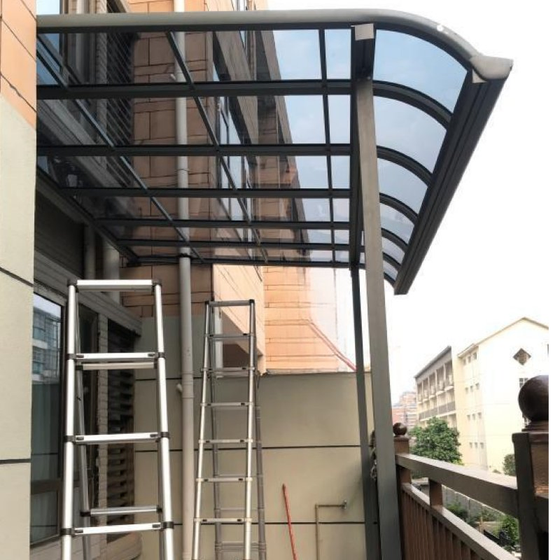 Garden Room Aluminum Pavilion with Laser-Cut Screens and Sliding Doors