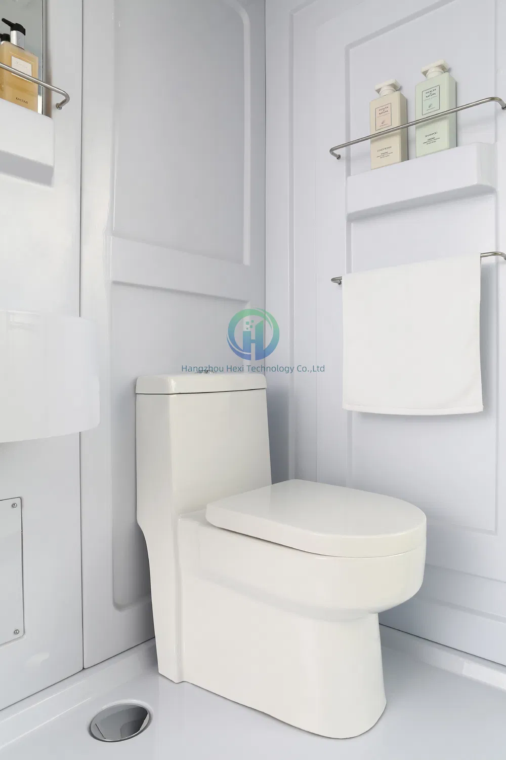 High Quality Hotel Use Ready Made Bathroom Pod, Prefab Toilet Room, Bathroom Luxury Sanitary Ware Prefab Toilet Room