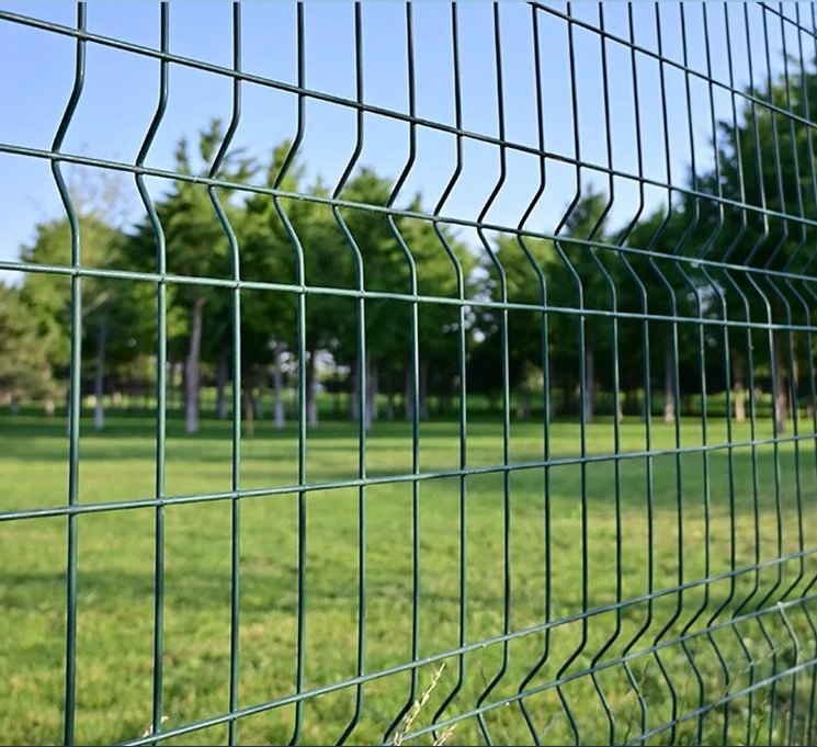 3D PVC Coated Fence 358 3D Welded Airport Wire Mesh Fence 3D Curved Wire Mesh Fence Wire Mesh Panel Fence Welded Bending Wire Mesh Panel Fence