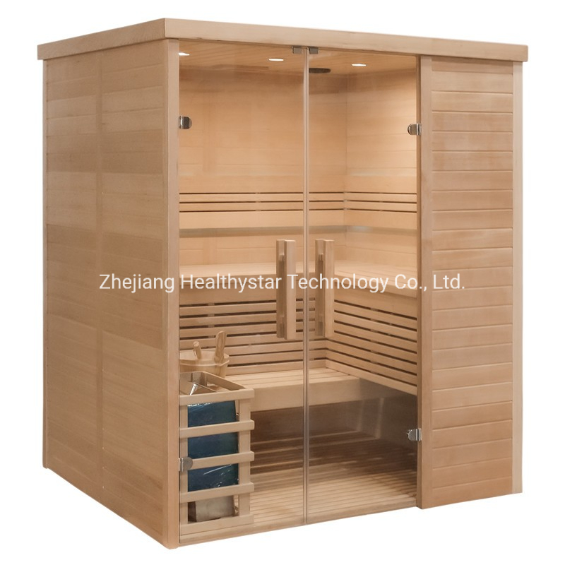 Solid Wood Far Infrared Dry Sauna Room
