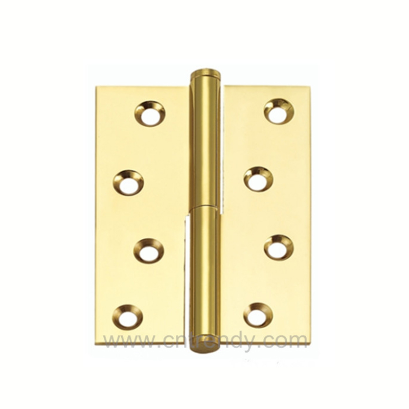 Chrome Color Hinges Hardware Manufacture Flat Head Brass 2 Bb Door Hinges (HG-0001)