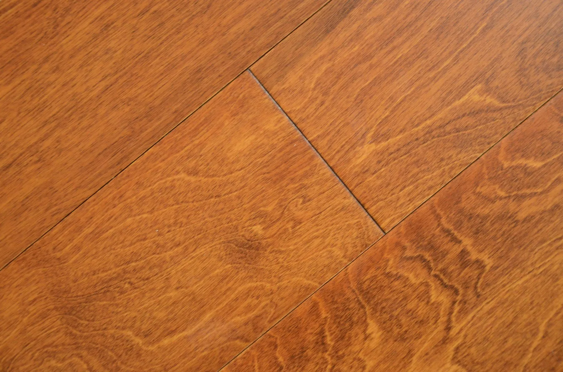 Plywood Core Natural Color Birch Mountain Grain Engineered Wood Flooring Wax Edge Wood Flooring