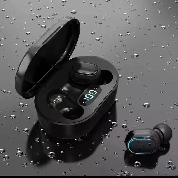 Беспроводные наушники E7s с LED-дисплеем и микрофоном